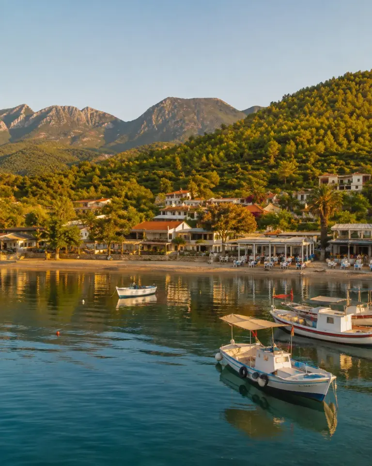 Çökertme bay and shoreline