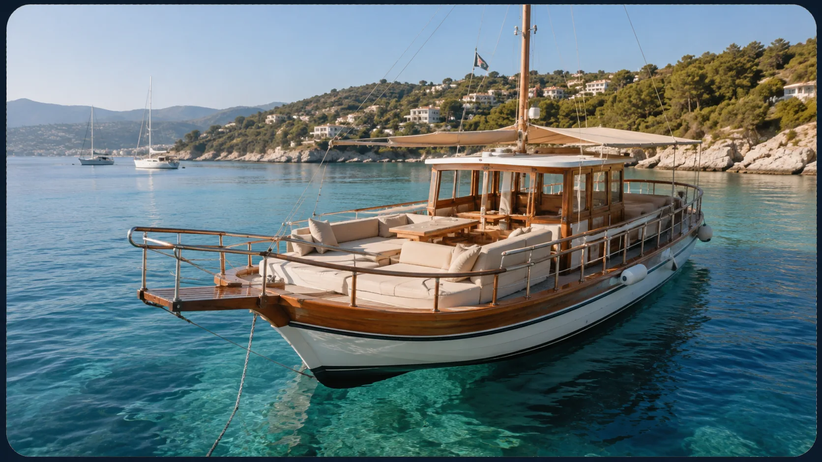 Bodrum açıklarında 24 metre Gulet Karia